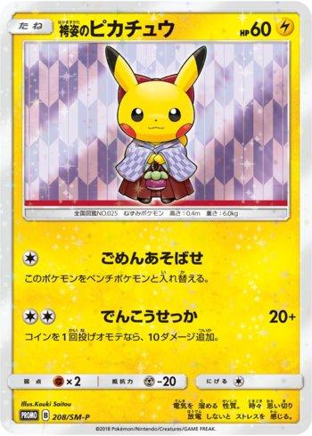 Hakama Pikachu (208/298)