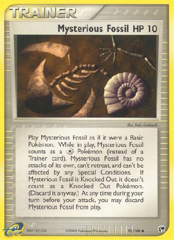Mysterious Fossil (91/100)
