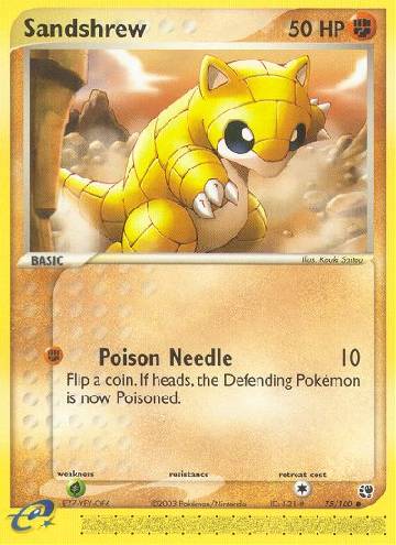 Sandshrew (75/100)