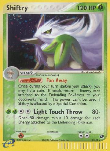 Shiftry (12/100)