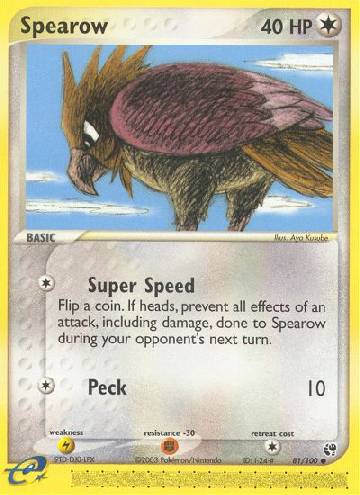 Spearow (81/100)