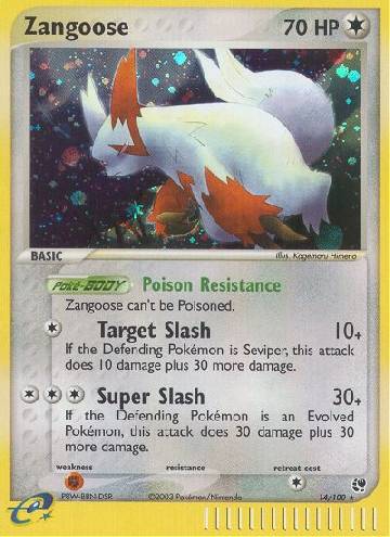 Zangoose (14/100)
