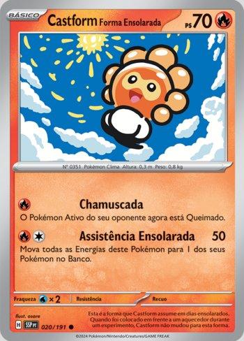 Castform Sunny Form (020/191)