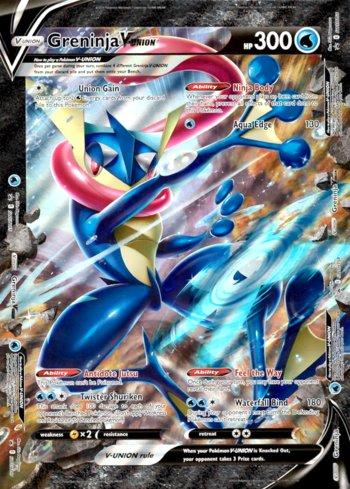 Greninja-V-Union (Oversize) (SWSH155-O/71)