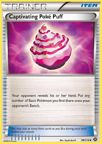Captivating Poké Puff (99/114)