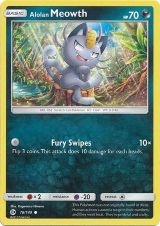Alolan Meowth (78/149)
