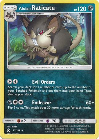 Alolan Raticate (77/149)