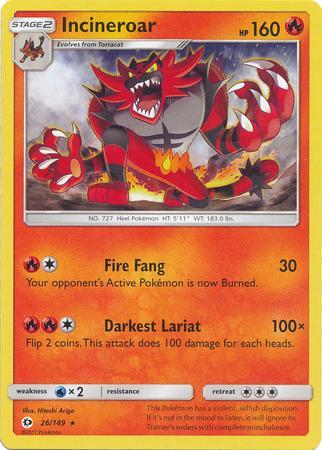 Incineroar (26/149)