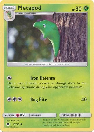 Metapod (2/149)