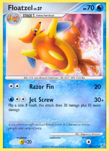Floatzel (58/147)