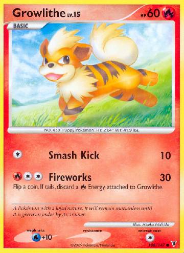 Growlithe (108/147)