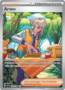 Carta Arven (249/198) do set Escarlate e Violeta — Pokémon TCG | Bynx