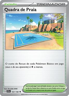 Beach Court (167/198) — Escarlate e Violeta