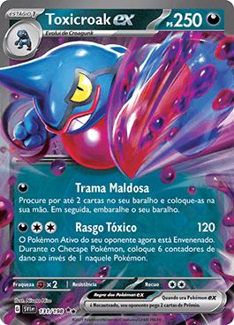 Toxicroak ex (131/198) — Escarlate e Violeta