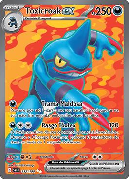 Toxicroak ex (232/198) — Escarlate e Violeta