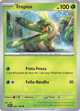 Tropius (007/198) — Escarlate e Violeta