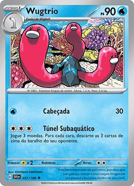 Wugtrio (057/198) — Escarlate e Violeta