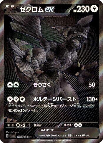 Zekrom ex (174JP/086)