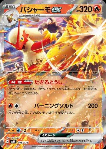 Blaziken ex (016/175)