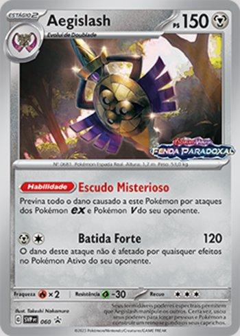 Aegislash 060 — Escarlate e Violeta Promos