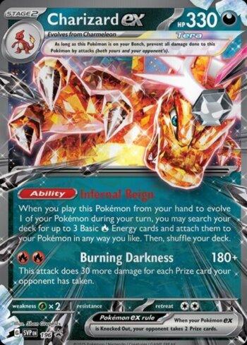 Charizard ex 196 — Escarlate e Violeta Promos