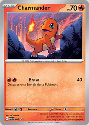 Charmander 047 — Escarlate e Violeta Promos