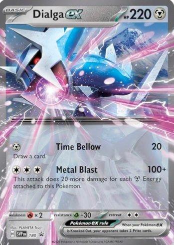 Dialga ex 180 — Escarlate e Violeta Promos