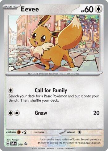 Eevee 200 — Escarlate e Violeta Promos