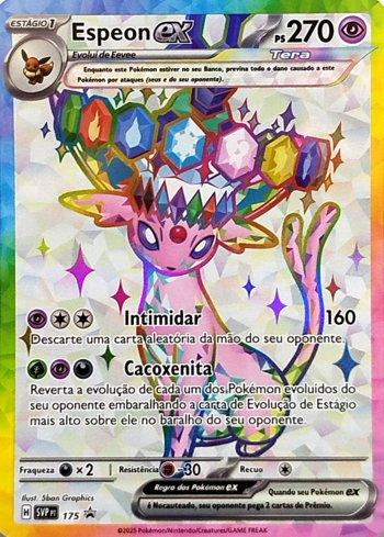 Espeon ex 175 — Escarlate e Violeta Promos