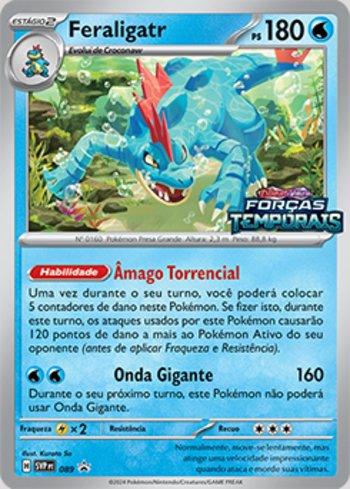 Feraligatr 089 — Escarlate e Violeta Promos