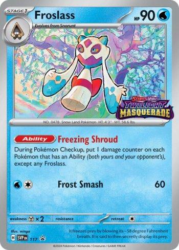 Froslass 117 — Escarlate e Violeta Promos