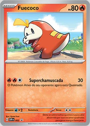 Fuecoco 002 — Escarlate e Violeta Promos