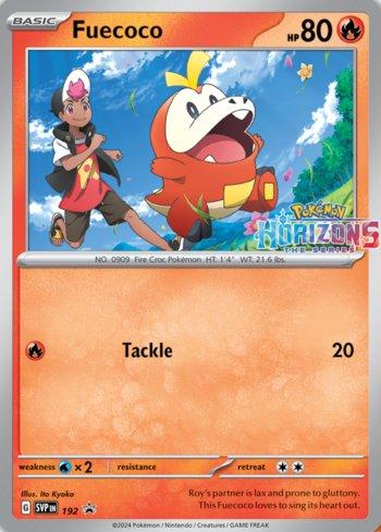 Fuecoco 192 — Escarlate e Violeta Promos