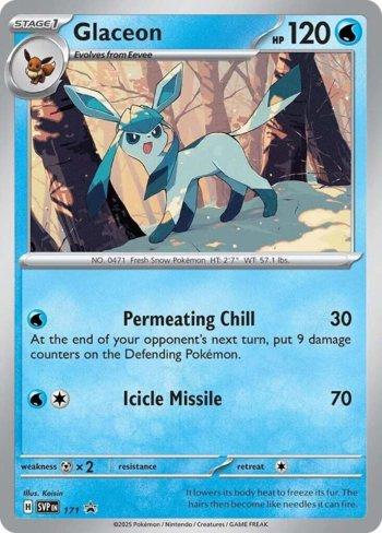 Glaceon 171 — Escarlate e Violeta Promos
