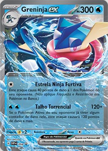 Greninja ex 054 — Escarlate e Violeta Promos