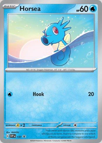 Horsea 137 — Escarlate e Violeta Promos