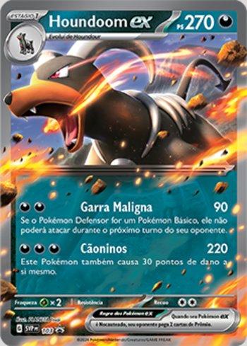 Houndoom ex 103 — Escarlate e Violeta Promos