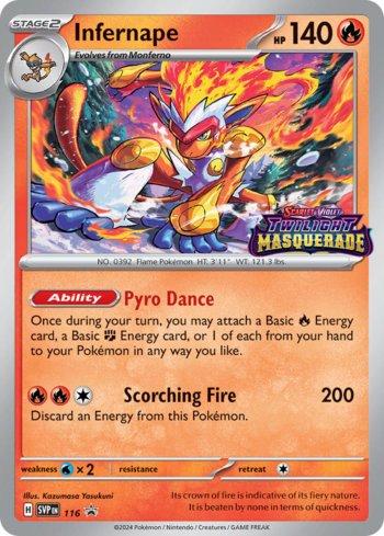 Infernape 116 — Escarlate e Violeta Promos