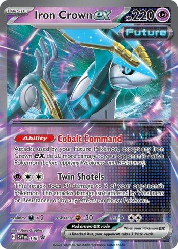 Iron Crown ex 146 — Escarlate e Violeta Promos