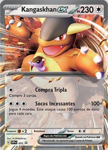 Kangaskhan ex 055 — Escarlate e Violeta Promos