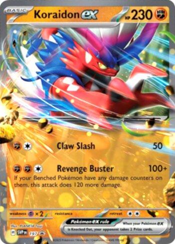 Koraidon ex 197 — Escarlate e Violeta Promos