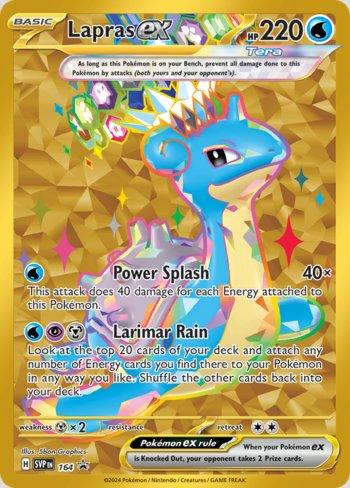 Lapras ex 164 — Escarlate e Violeta Promos