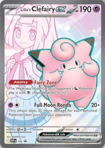 Lillie's Clefairy ex 195 — Escarlate e Violeta Promos