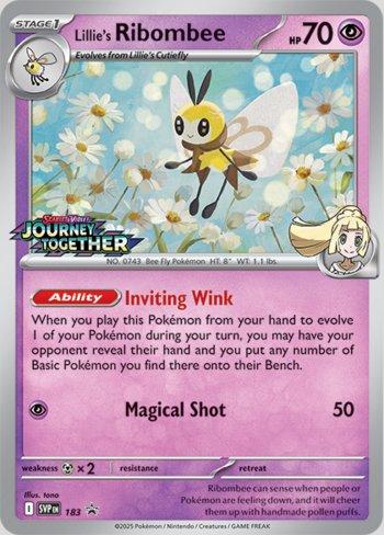 Lillie's Ribombee 183 — Escarlate e Violeta Promos