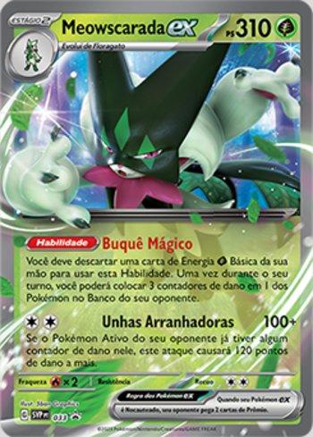Meowscarada ex 033 — Escarlate e Violeta Promos