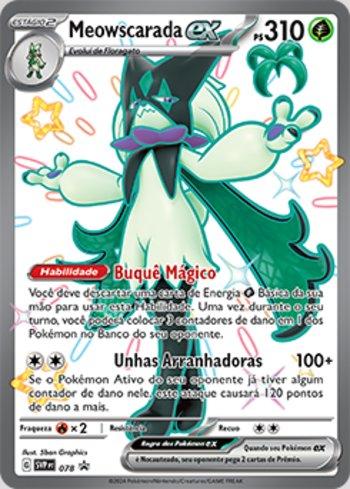 Meowscarada ex 078 — Escarlate e Violeta Promos