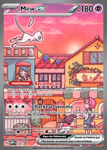 Mew ex 053 — Escarlate e Violeta Promos