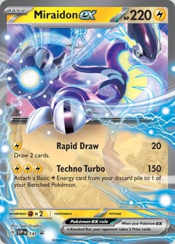 Miraidon ex 143 — Escarlate e Violeta Promos