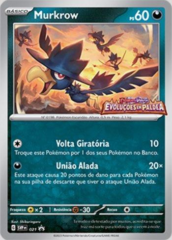 Murkrow 021 — Escarlate e Violeta Promos