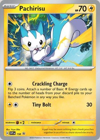 Pachirisu 158 — Escarlate e Violeta Promos